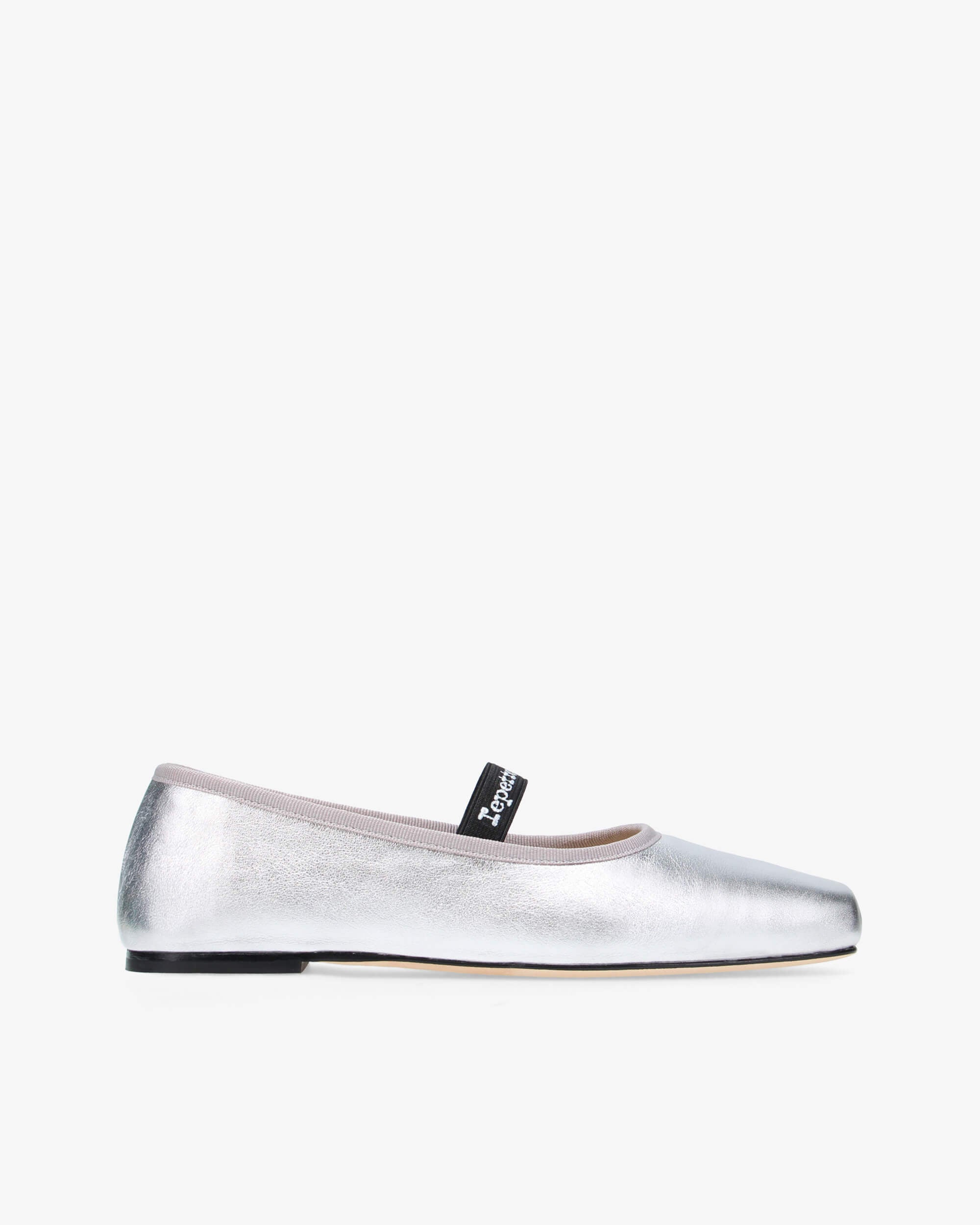 silver dress flats metallic leather ballet Our most ASOS DESIGN Lucid sequin ballet