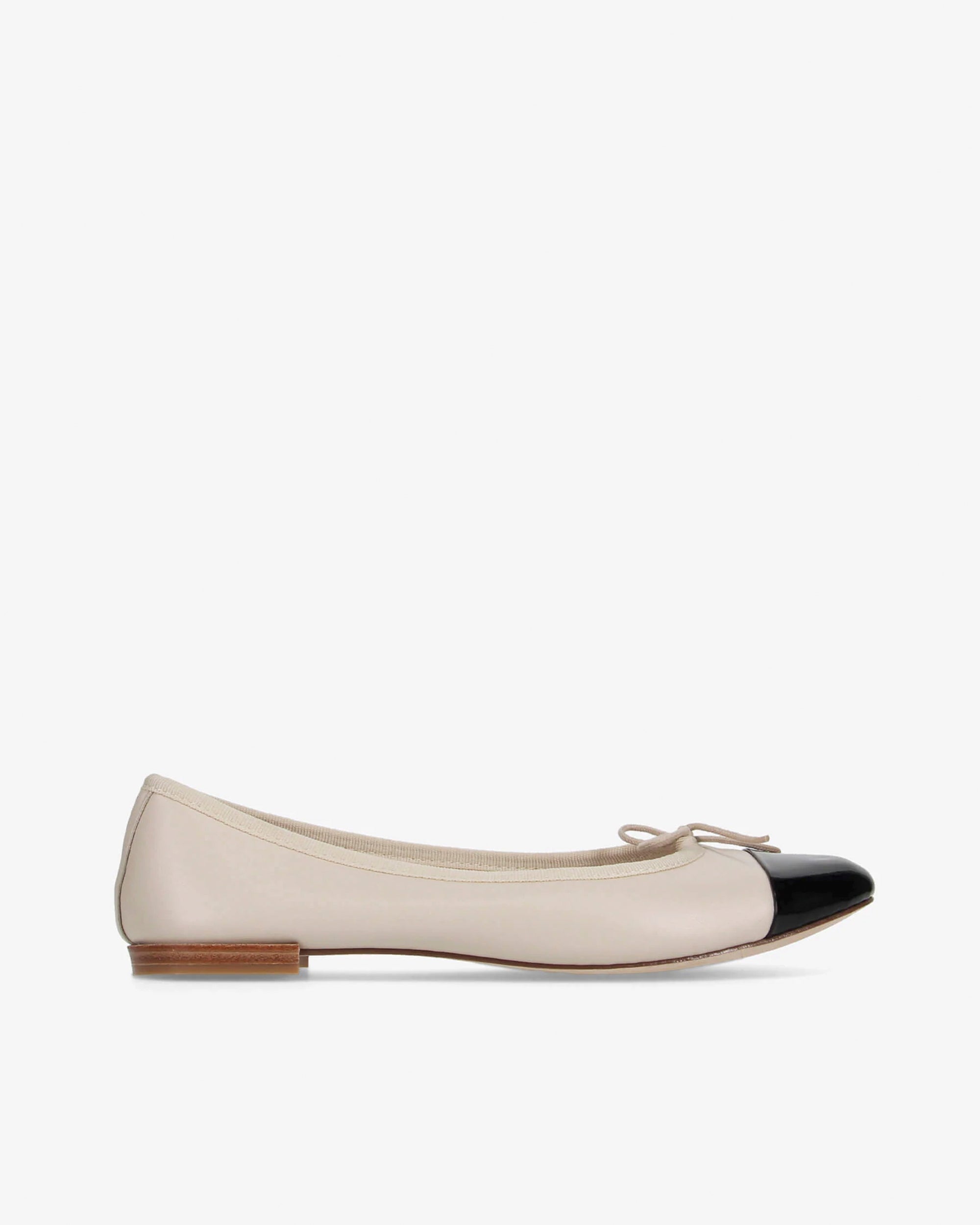 Flora Two-Material Ballet Flats | Repetto
