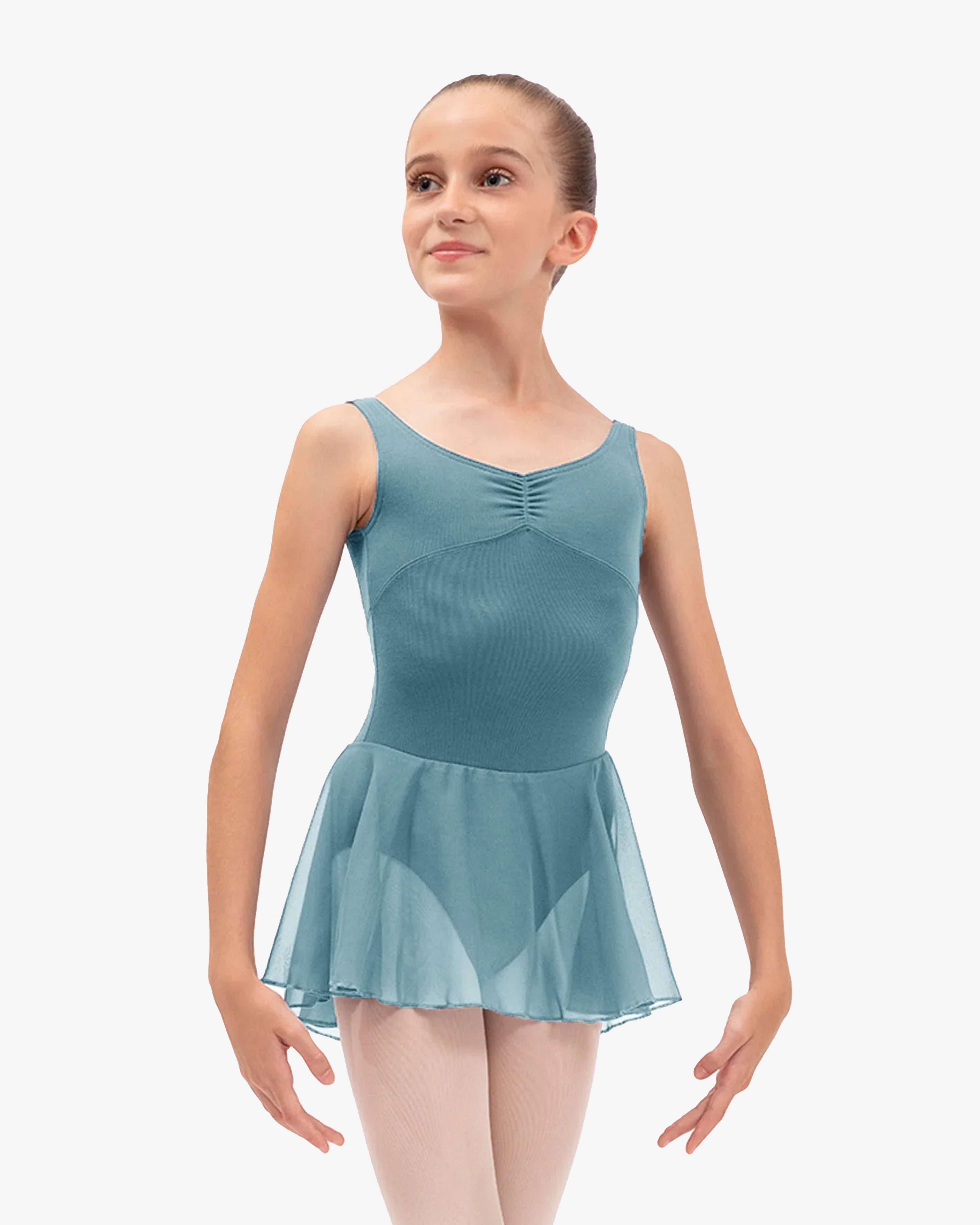 Tunique fines bretelles Vert esmeralda|Repetto Paris