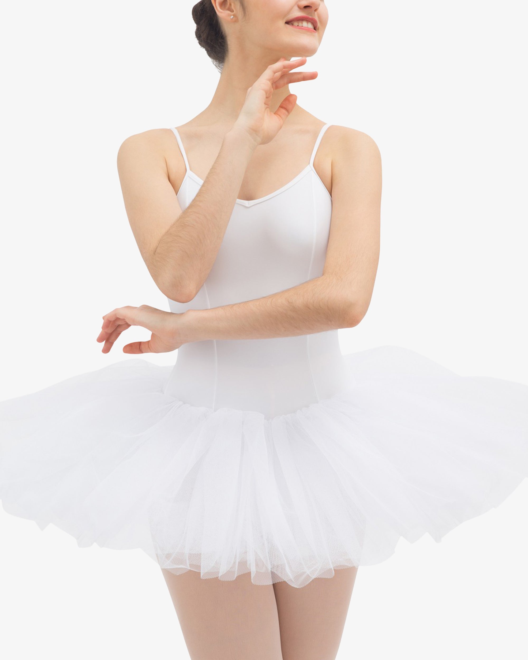 Tutu plateau en tulle Blanc – Repetto - Main Image