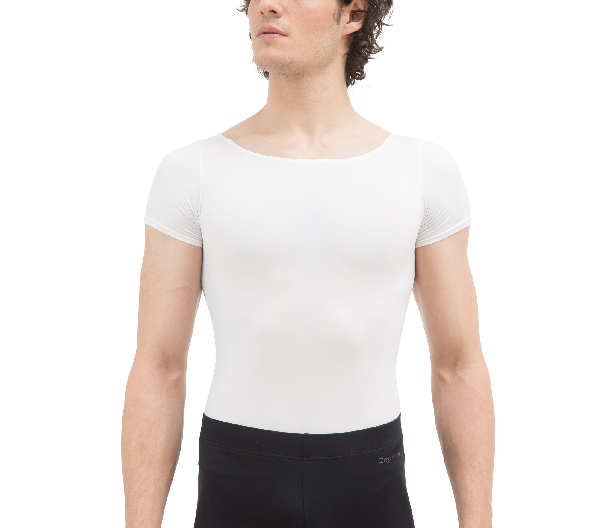 Justaucorps manches courtes - Homme Blanc
