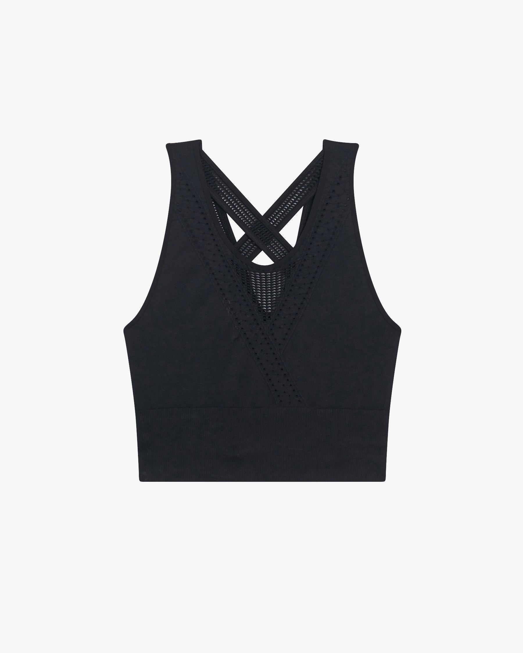 Seamless vest top - Black - Ladies