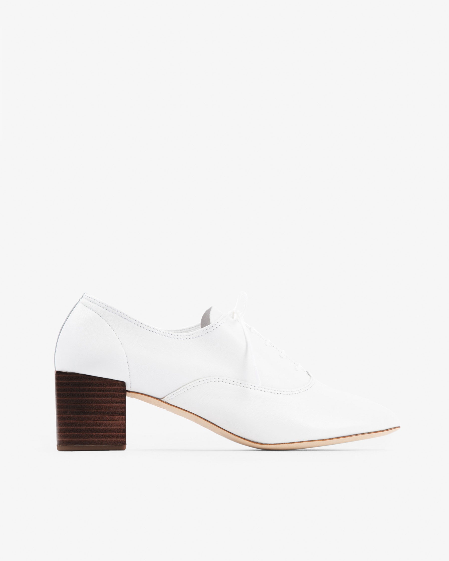 Leather Richelieu Blanche Fado Oxford Shoes