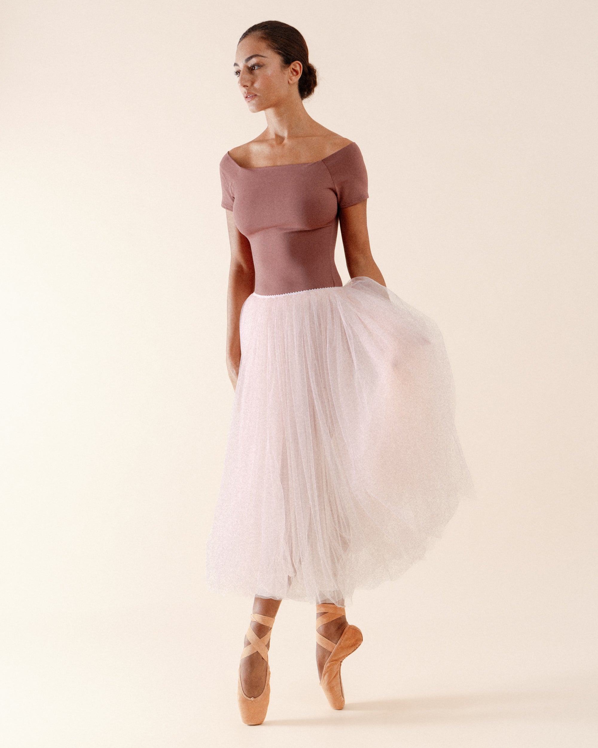 Rehearsal tulle skirt