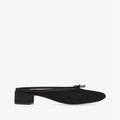 Camille mules in Goatskin suede