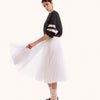 Long sparkling tutu skirt