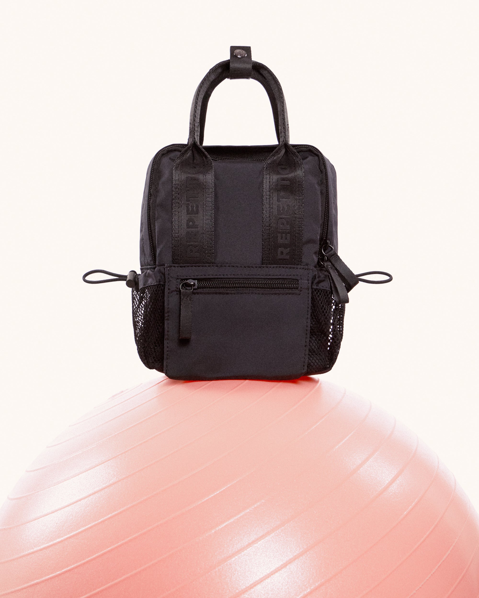 bumpy mini backpack black Small Backpack Black