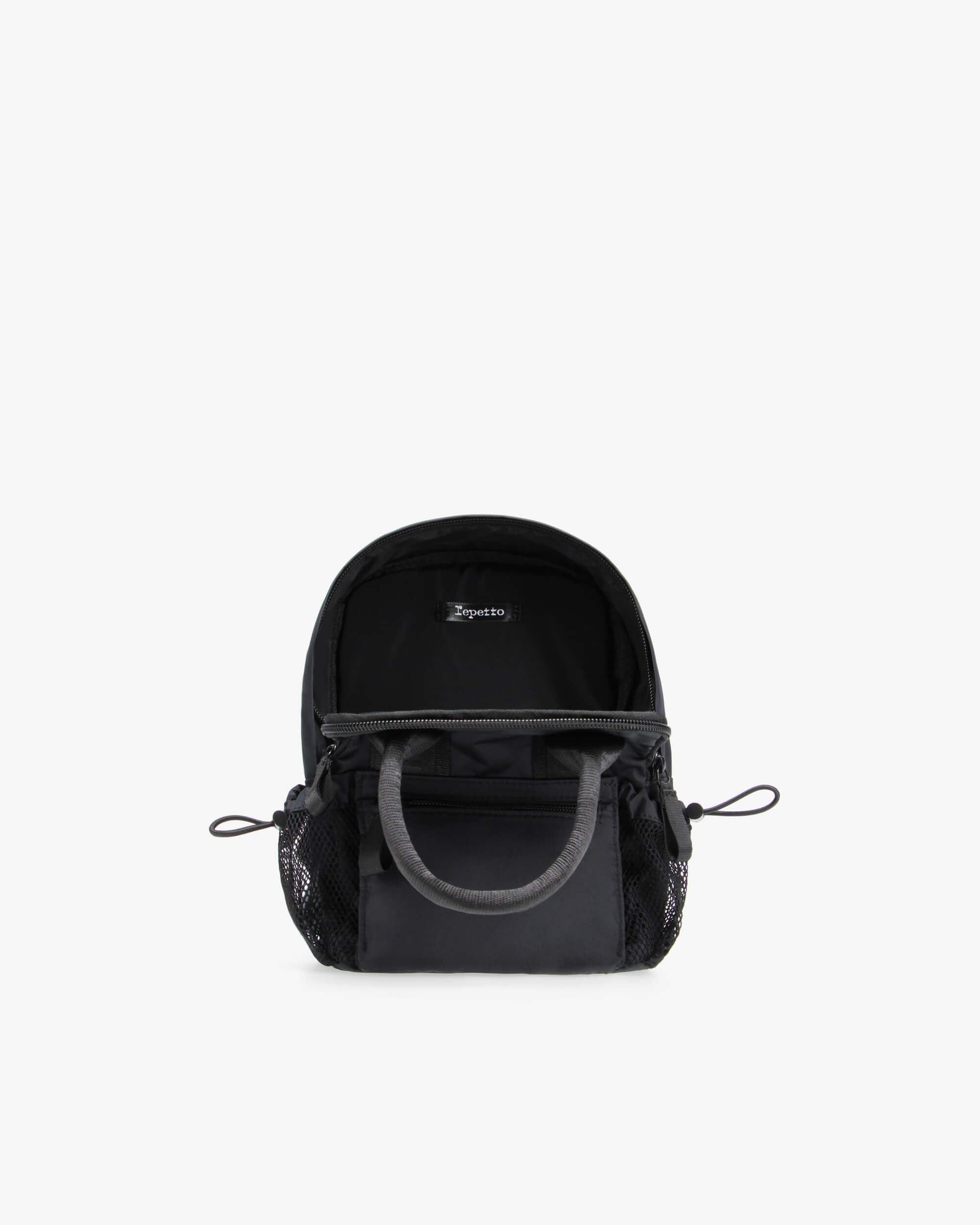 bonetta mini backpack made in korea Small Backpack Black