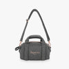 Mini duffle bag with shoulder strap