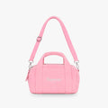 Mini duffle bag with shoulder strap