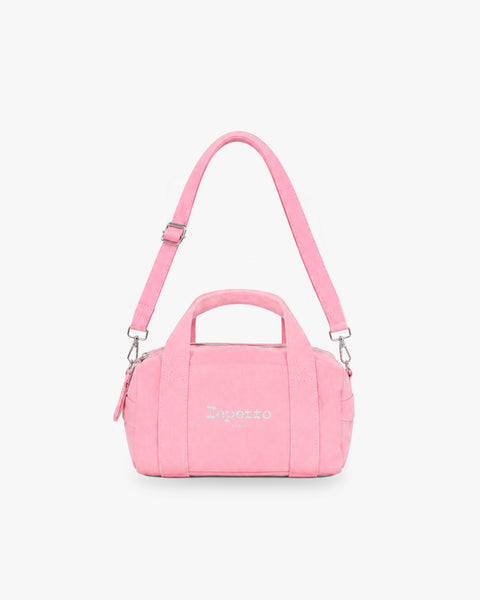 Mini duffle bag with shoulder strap rosewood pink | Repetto