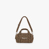 Mini duffle bag with shoulder strap