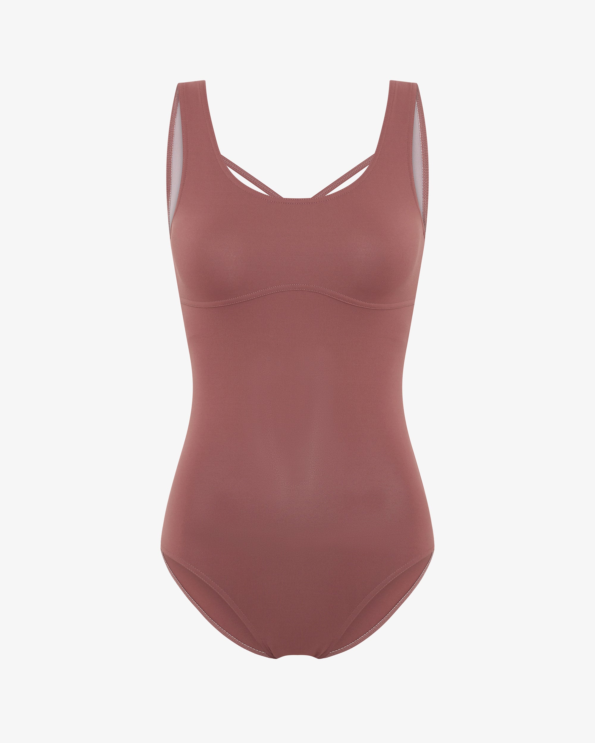Leotard with large straps