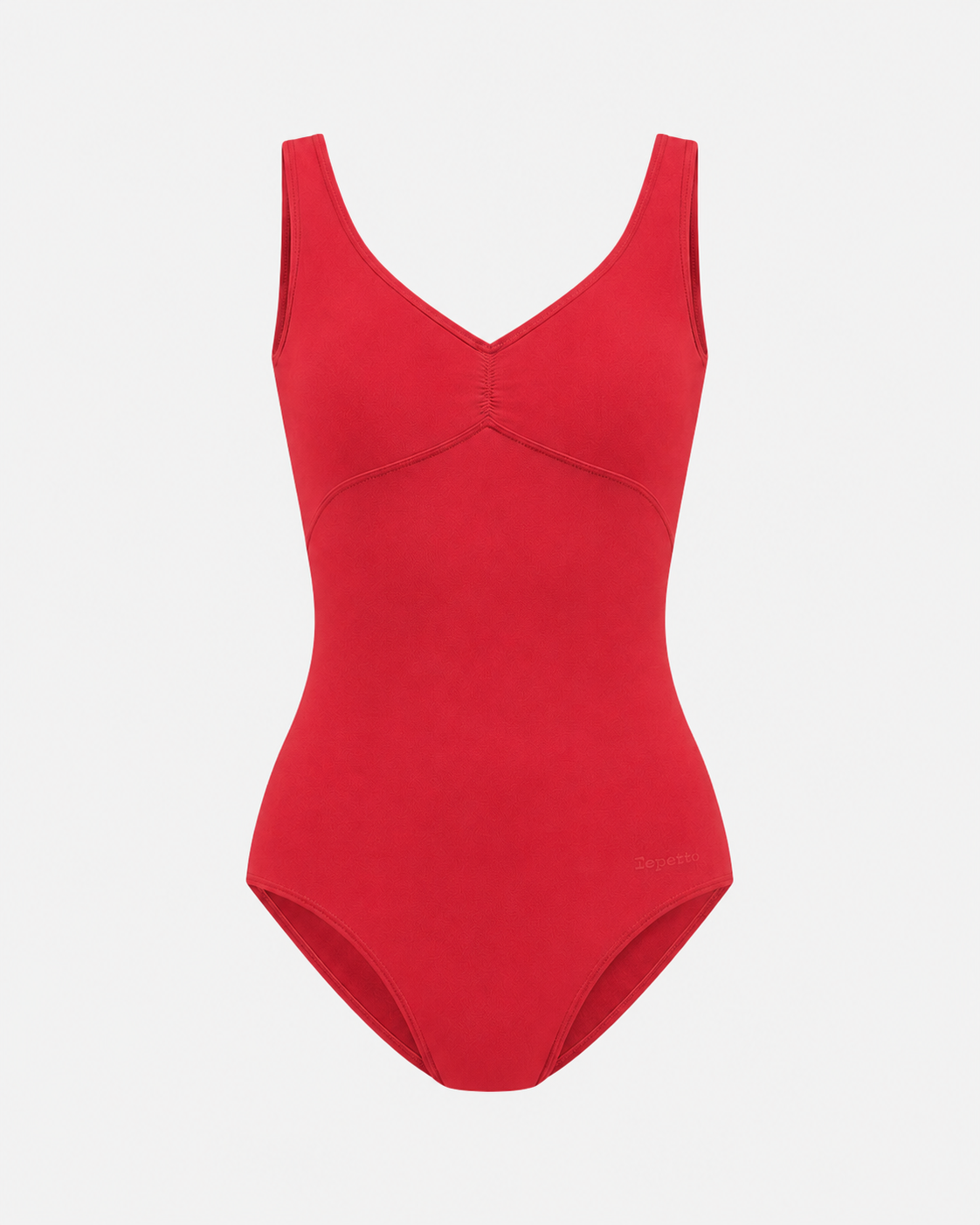 Leotard - gathered front and back neckline