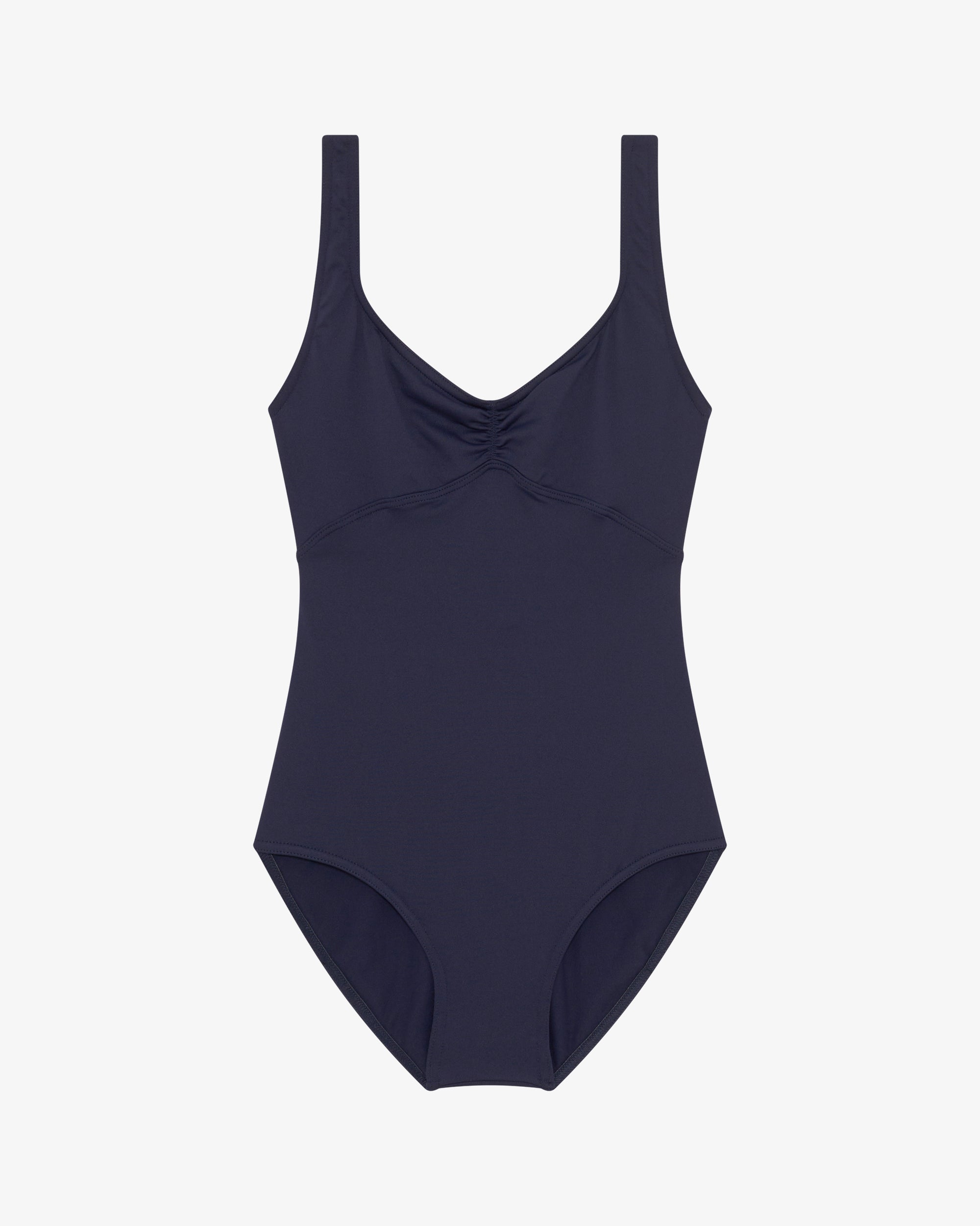 Leotard - gathered front and back neckline