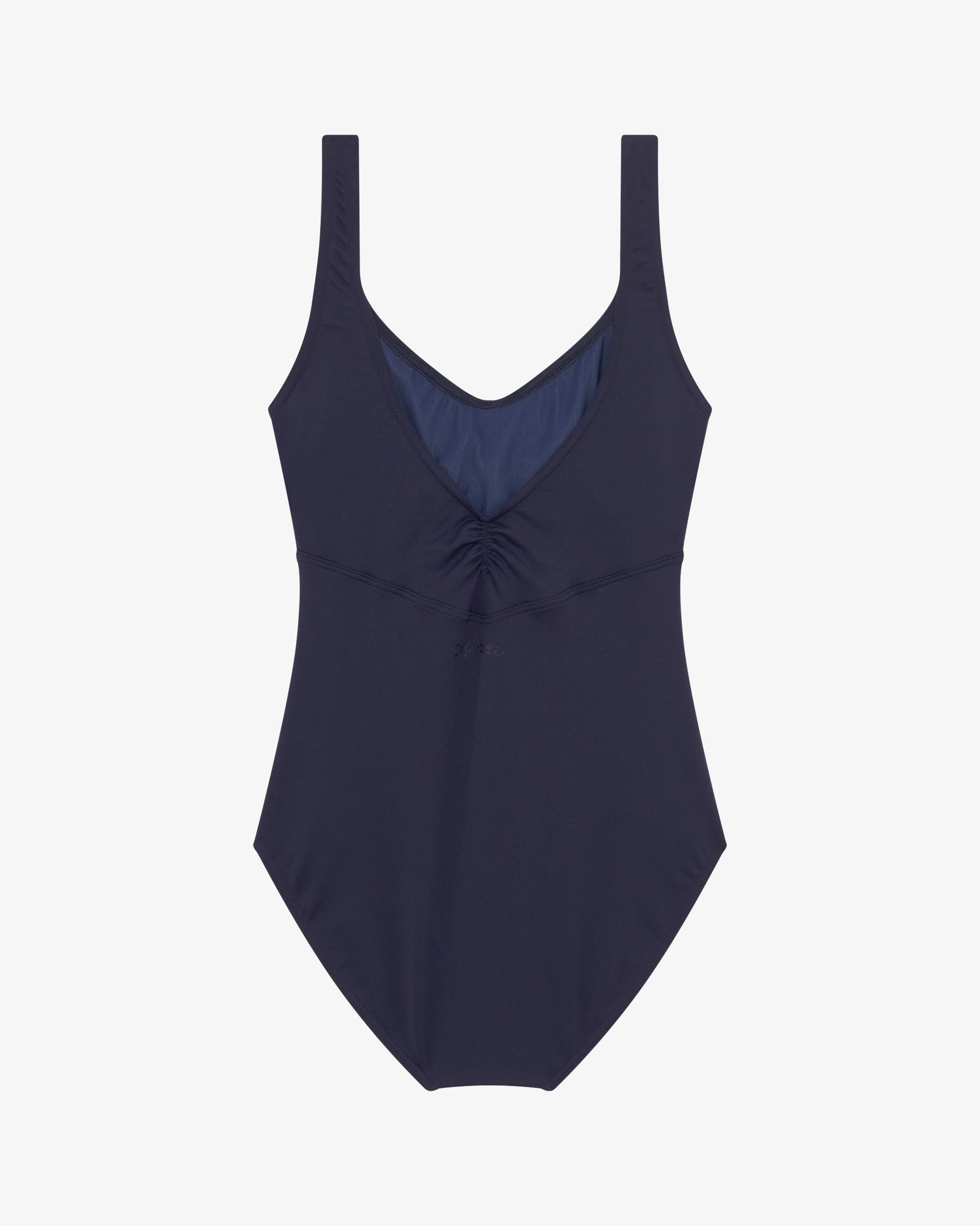 Leotard - gathered front and back neckline