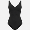 Leotard - gathered front and back neckline