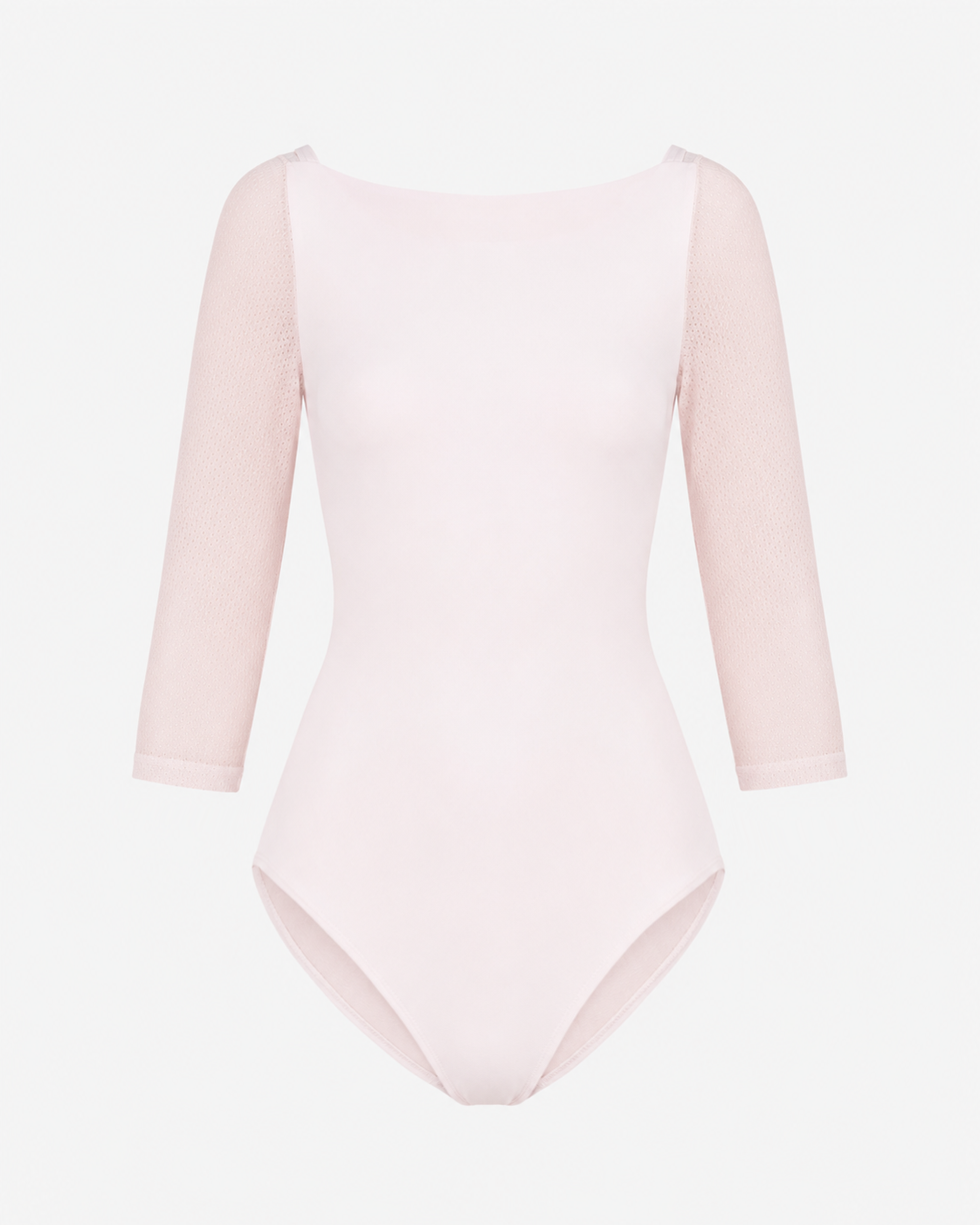 Leotard - 3/4 sleeves with lace
