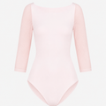 Leotard - 3/4 sleeves with lace
