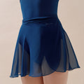 Short chiffon skirt