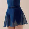 Short chiffon skirt