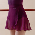 Short chiffon skirt