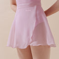 Short chiffon skirt