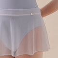 Short lace skirt
