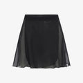Short chiffon skirt