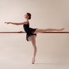 Leotard with front and back gathers - Kids