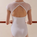 Lace sleeve leotard - Kids