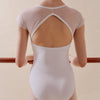 Lace sleeve leotard - Kids