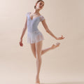 Lace sleeve leotard - Kids