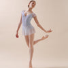 Lace sleeve leotard - Kids