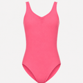 Ruched leotard with wide straps - Kids