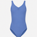 Ruched leotard with wide straps - Kids