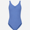 Ruched leotard with wide straps - Kids