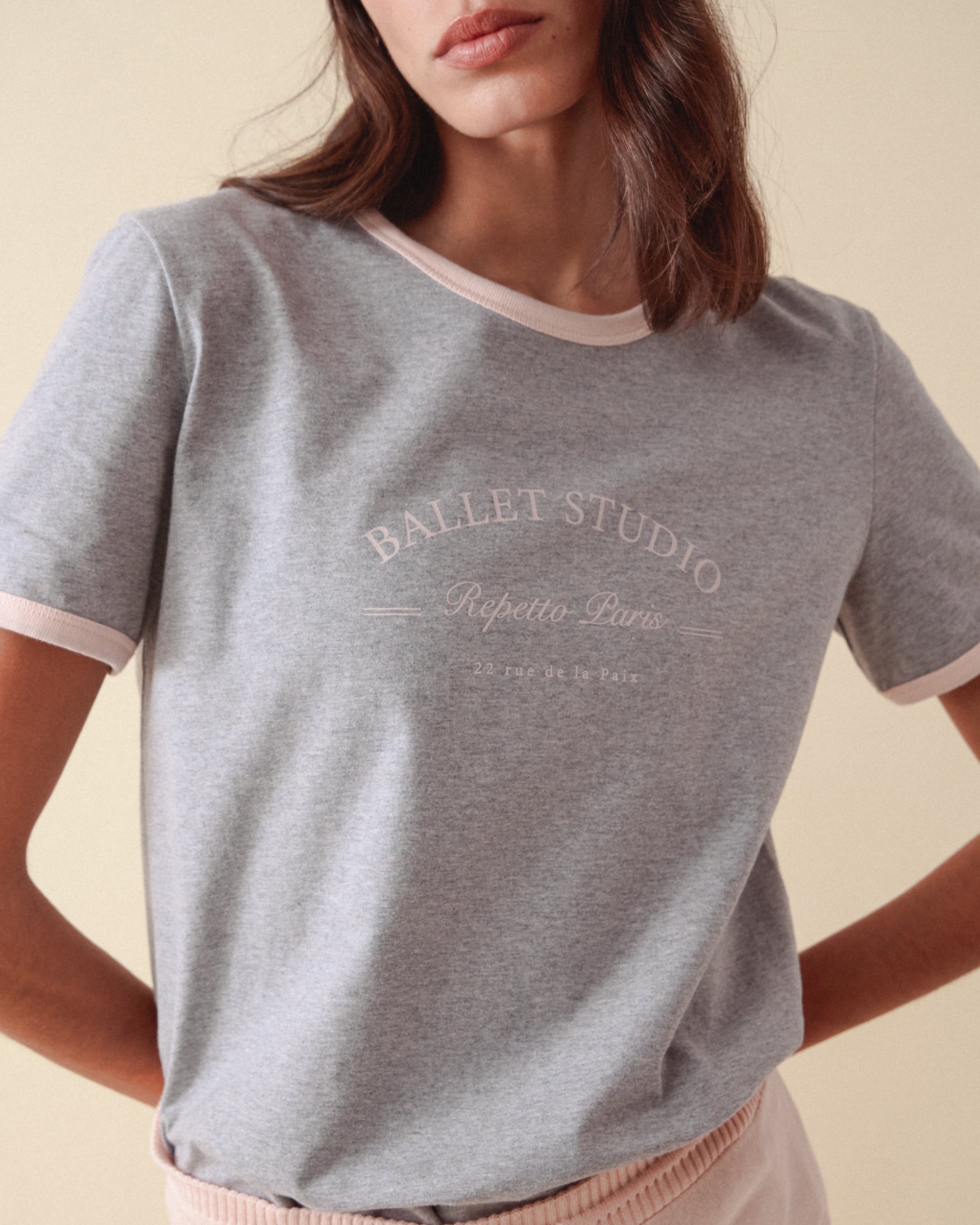 Ballet Studio two-tone T-shirt