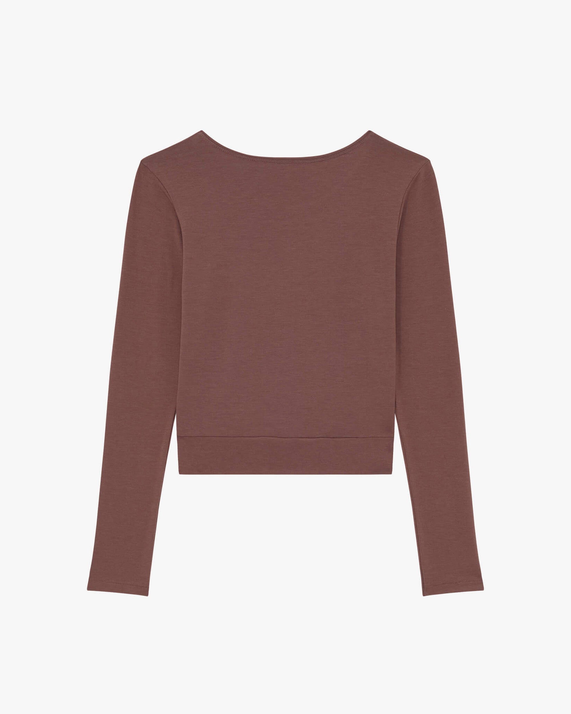 Wrap top - long sleeves