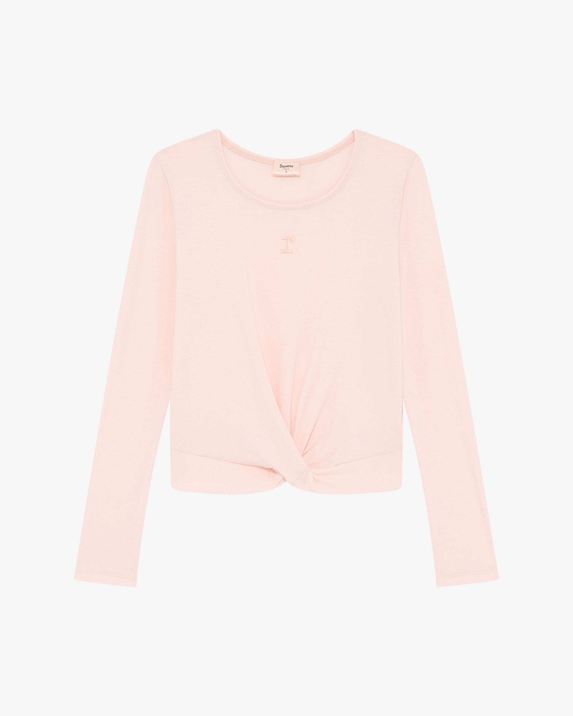 Top manches longues croisé