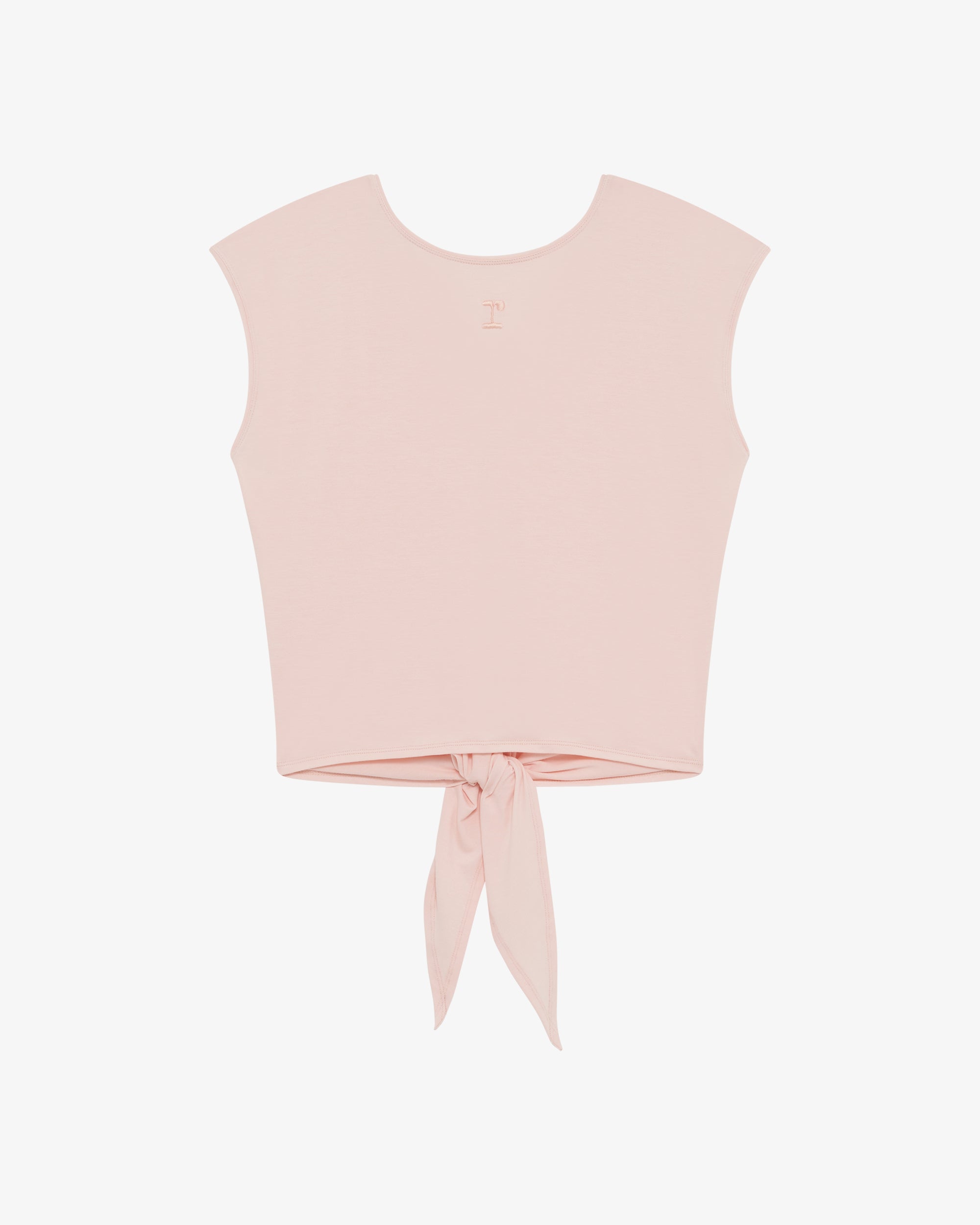 Tie-back top - short sleeve