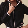 Veste courte zippé en polaire