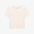 T-shirt col volanté