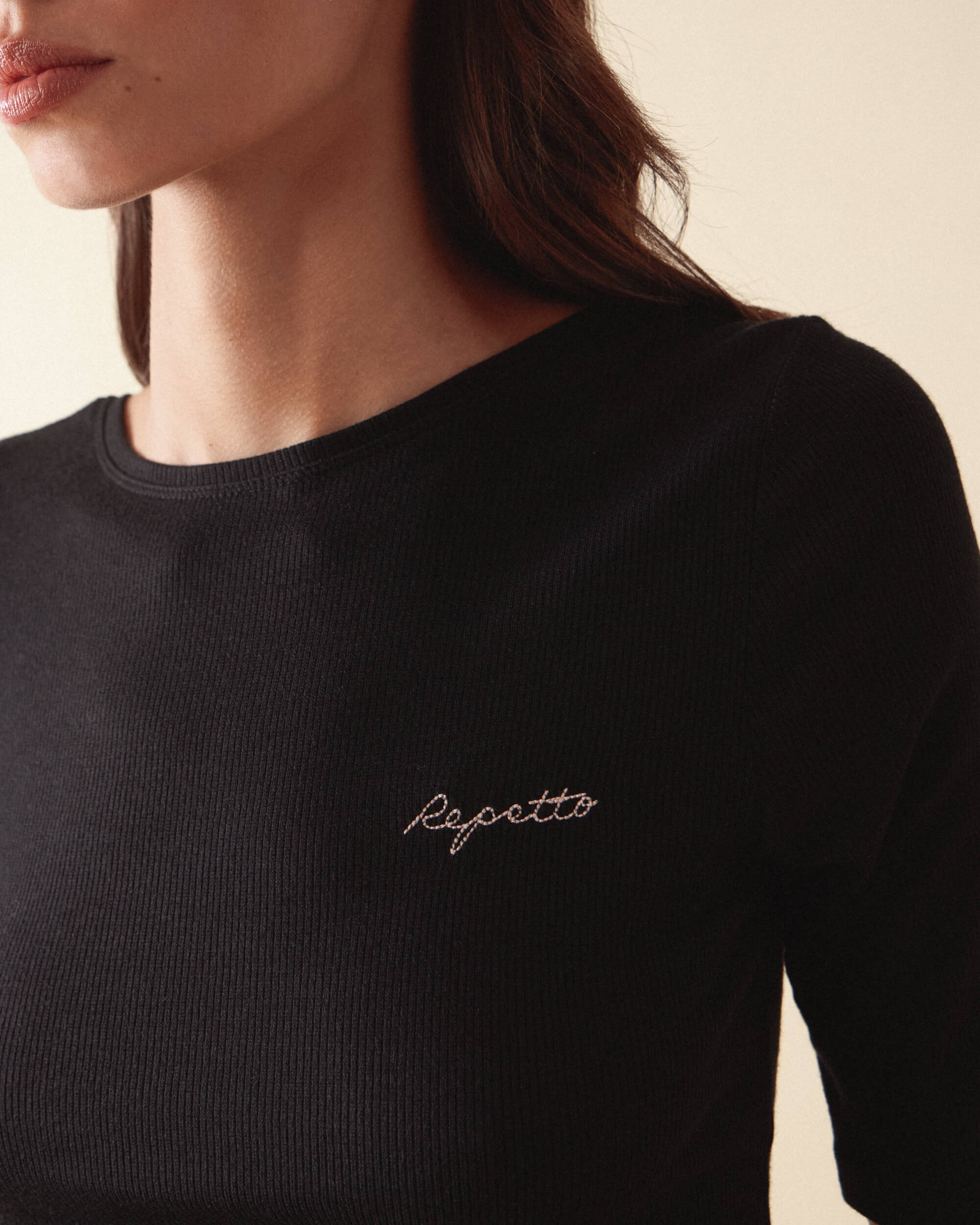 T-shirt décolleté dos