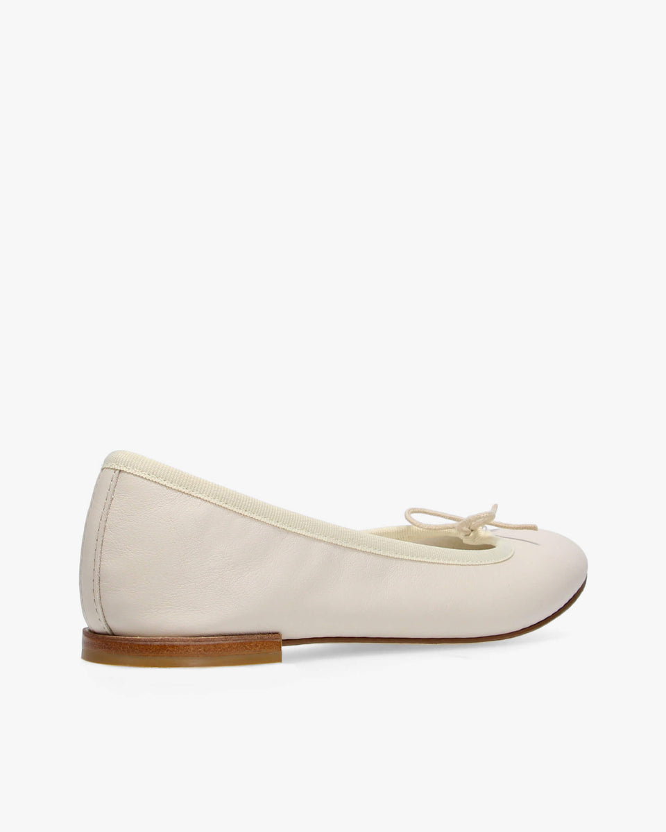 Ballerines Repetto Modèle Cendrillon – Cuir Bicolore Blanc & Gris – Taille 38 – Occasion