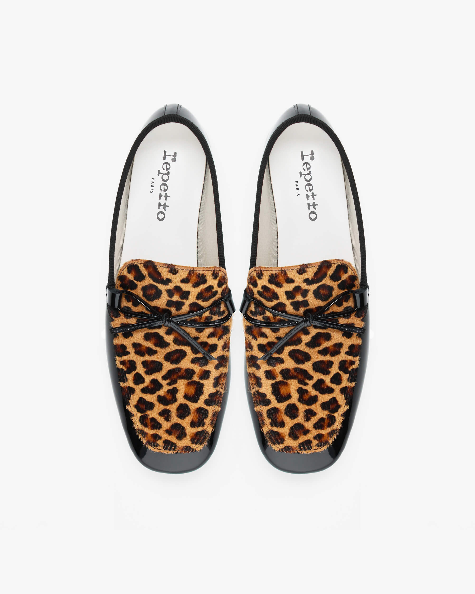 Gilles animal print loafers