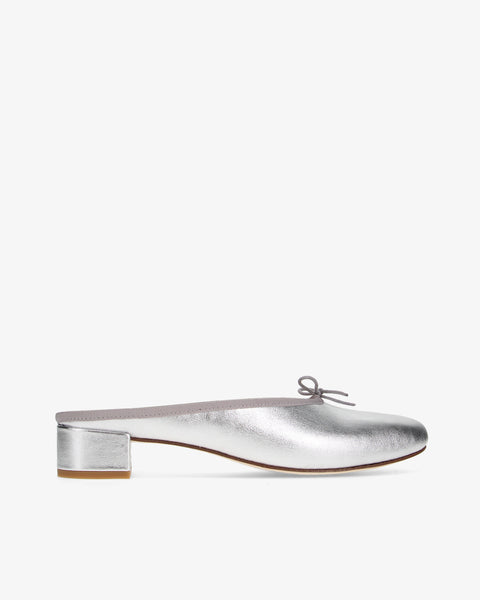 Camille Mules Silver | Repetto