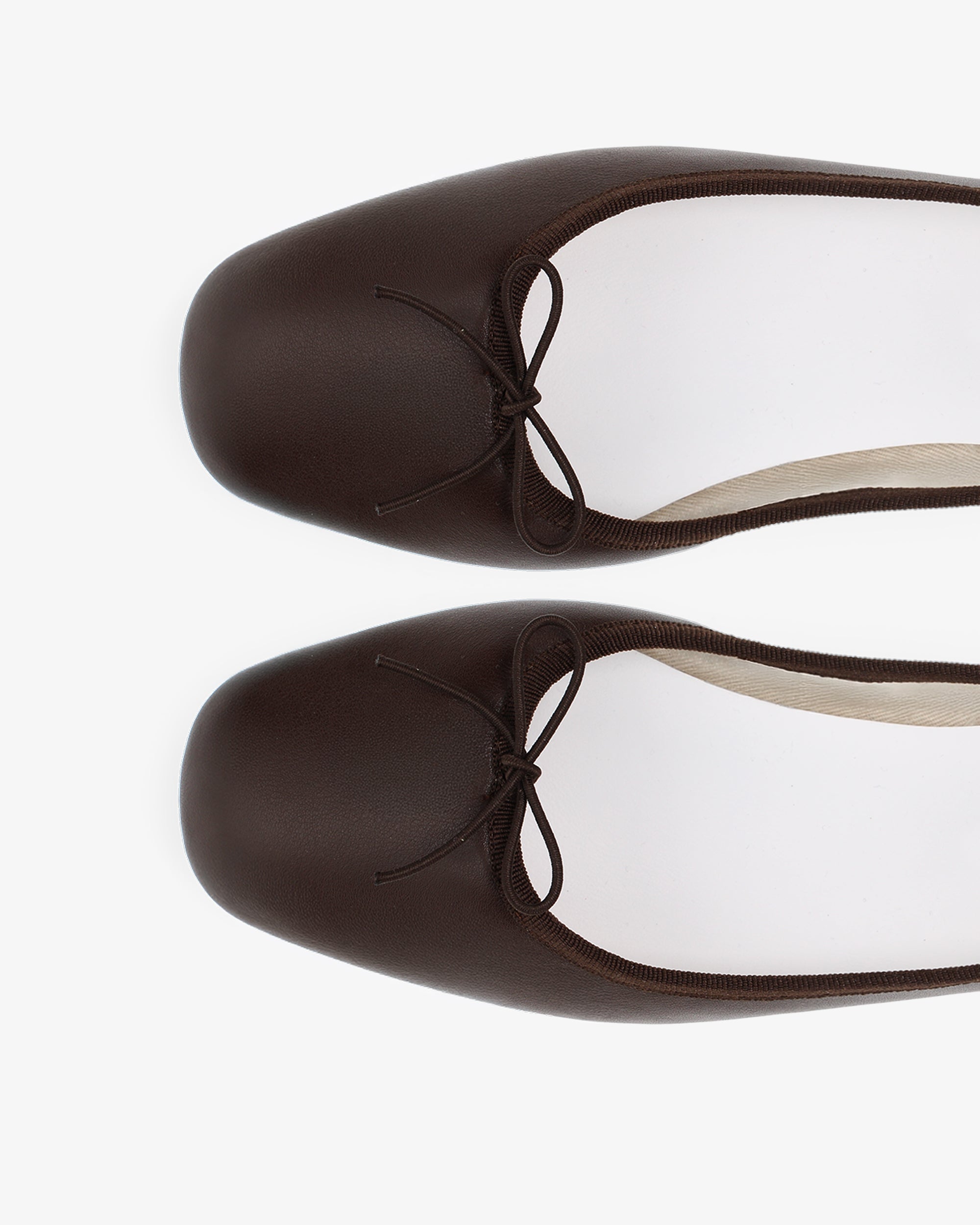 Ballerines Garance - bout carré - semelle gomme