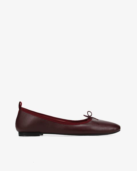 Repetto レッド フラットシューズ　39 V4210VE-1415-P1_4d47c510-a382-