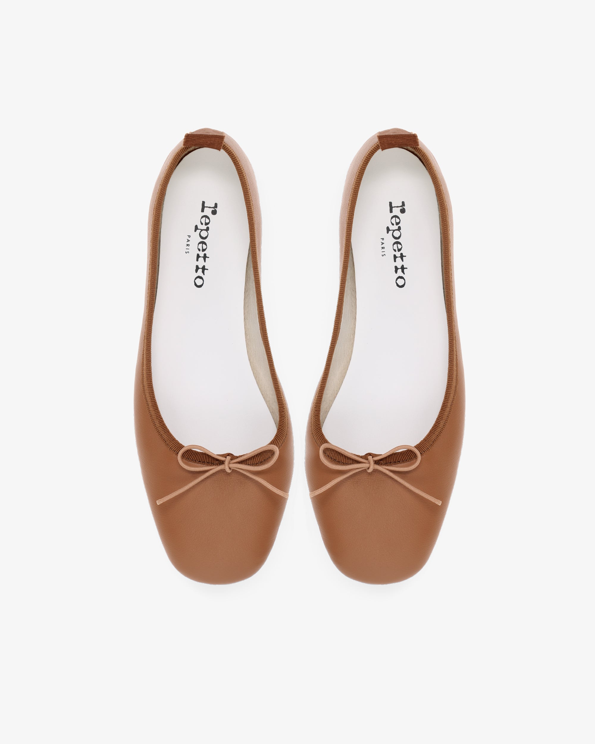 Ballerines Garance - bout carré - semelle gomme
